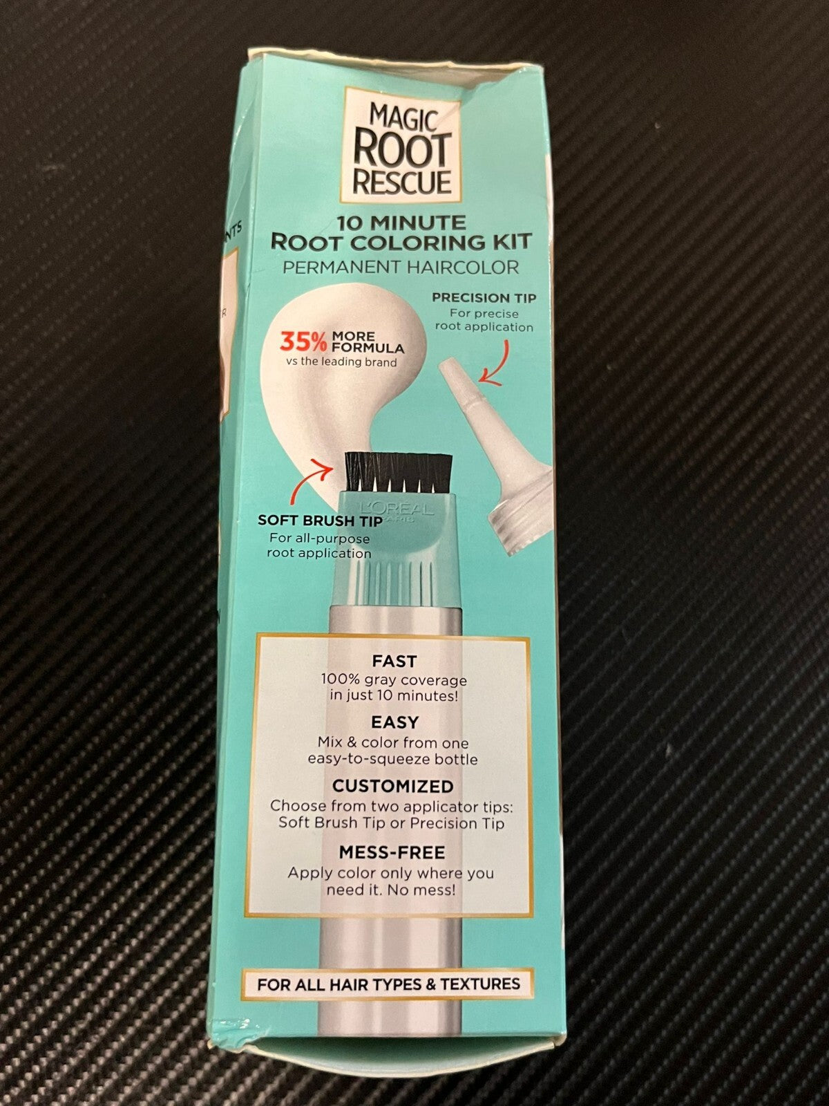 Permanent Hair Color 7 Dark Blonde - Root Touch Up Kit
