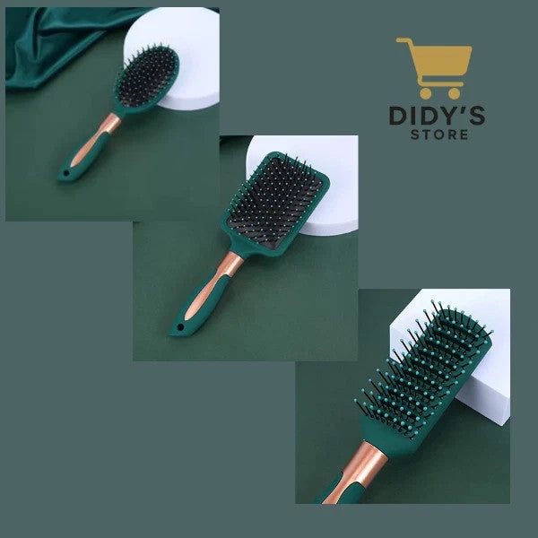 Anti-Static Hairbrush for Styling and Detangling - Unisex, Multiple Sizes & Styles