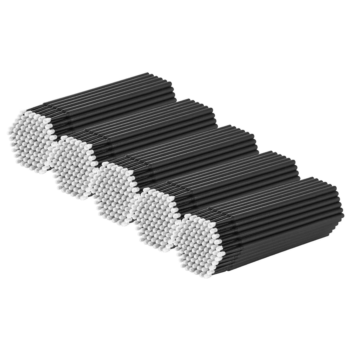 Disposable Micro Swabs for Eyelash Extensions - Precise Application & Detailing Set of 500