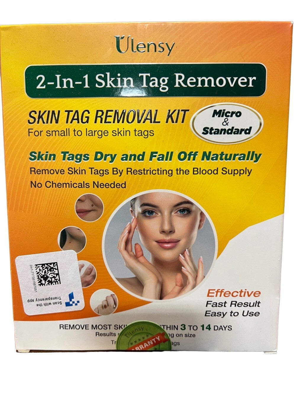 Skin Tag Remover Kit - Painless Micro & Standard Band Tool, 2-8 mm