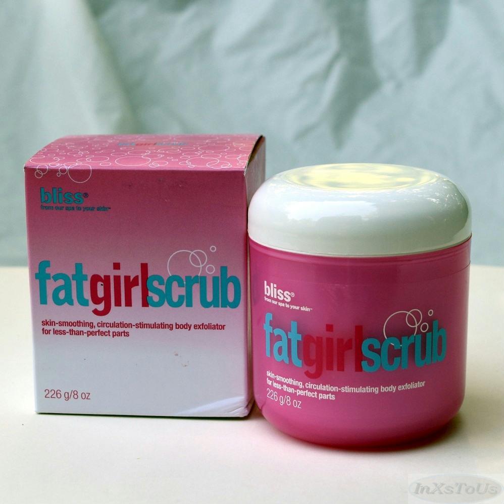 Bliss Fat Girl Scrub Body Exfoliatior Full Size 8 oz Boxed Sealed