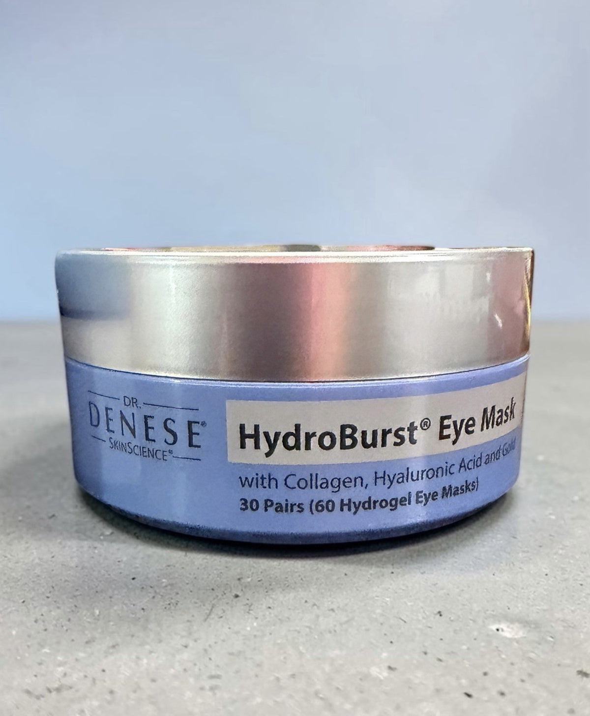 HydroBurst Eye Mask 30 Pairs with Collagen, Hyaluronic Acid & Gold — Dr. Denese HydroGel