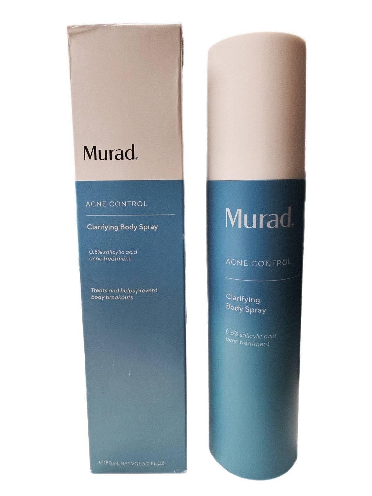 Murad Acne Control Clarifying Body Spray with Salicylic Acid 6 oz - Acne & Bacne Treatment