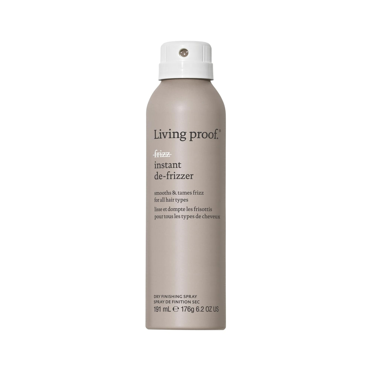 Living Proof No Frizz Instant De-Frizzer Spray - Lightweight, Humidity Blocker, 6.2 Oz