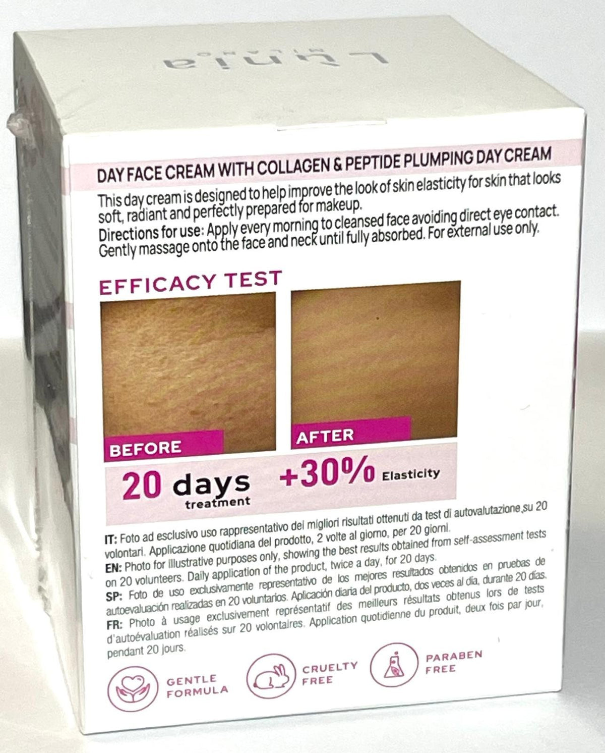 Collagen and Peptide Plumping Day Cream for Youthful, Radiant Skin