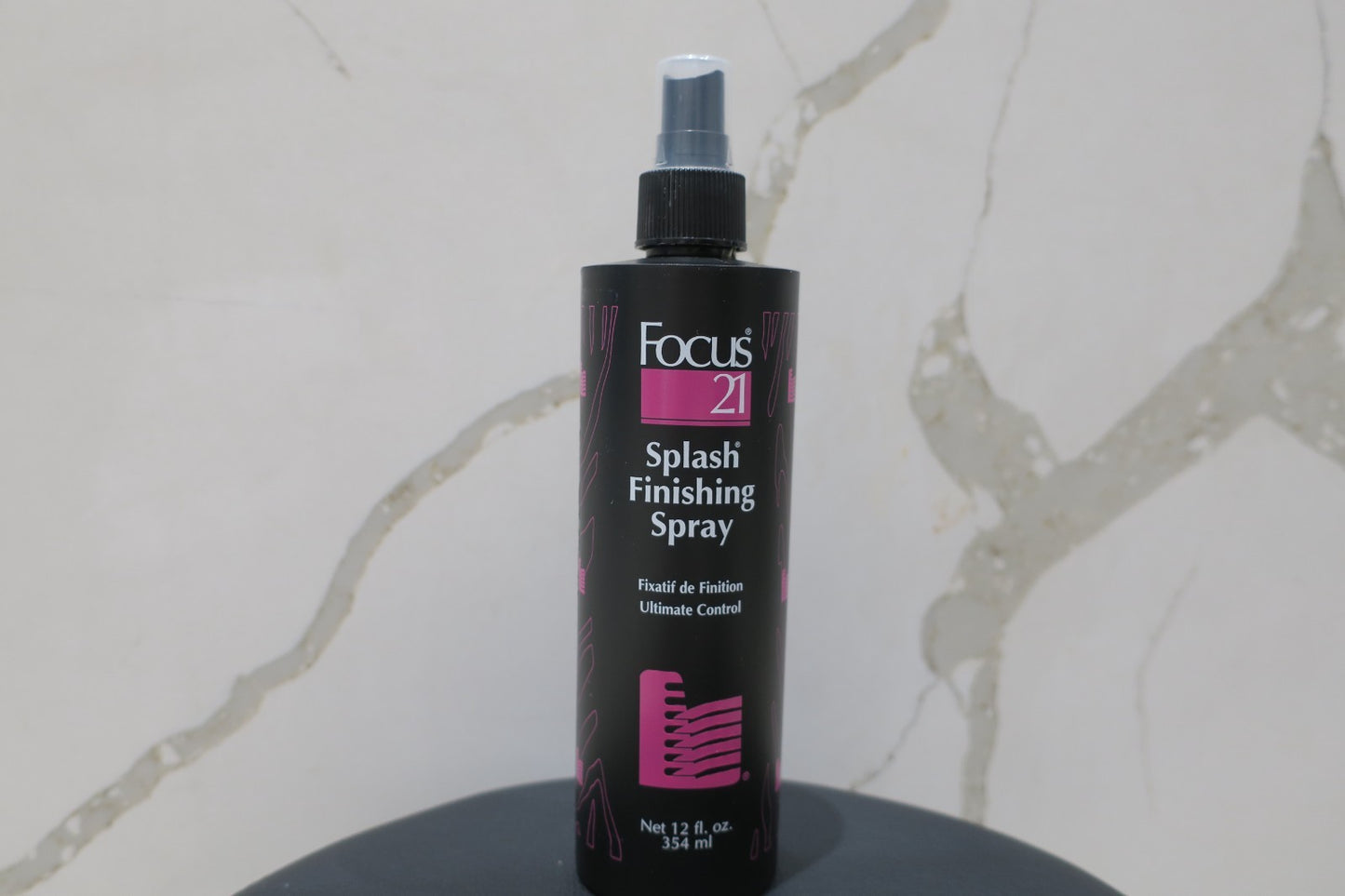Focus 21 Splash Finishing Spray - Extra Firm Hold & Shine, 12 Fl Oz