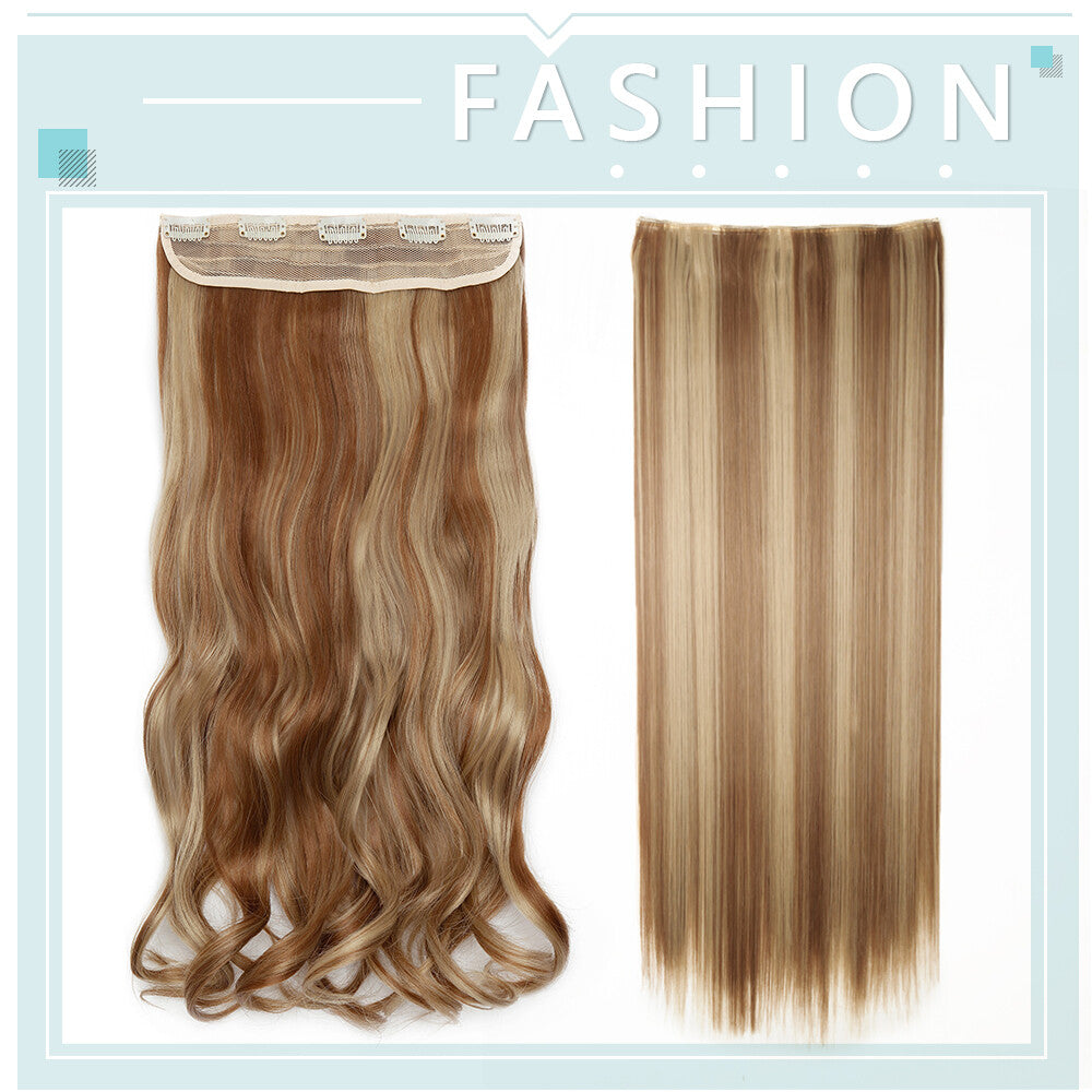 V-Shape & U-Part Clip-In Hair Extensions - Full Head Highlight, Multiple Lengths & Colors