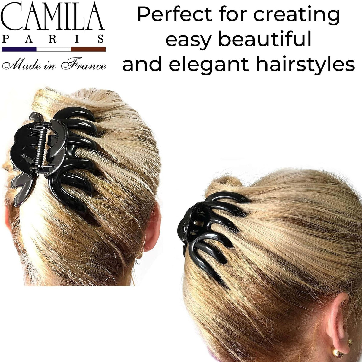 Camila Paris AD719 Octopus Hair Clips 3.75" Large 1 Count (Pack of