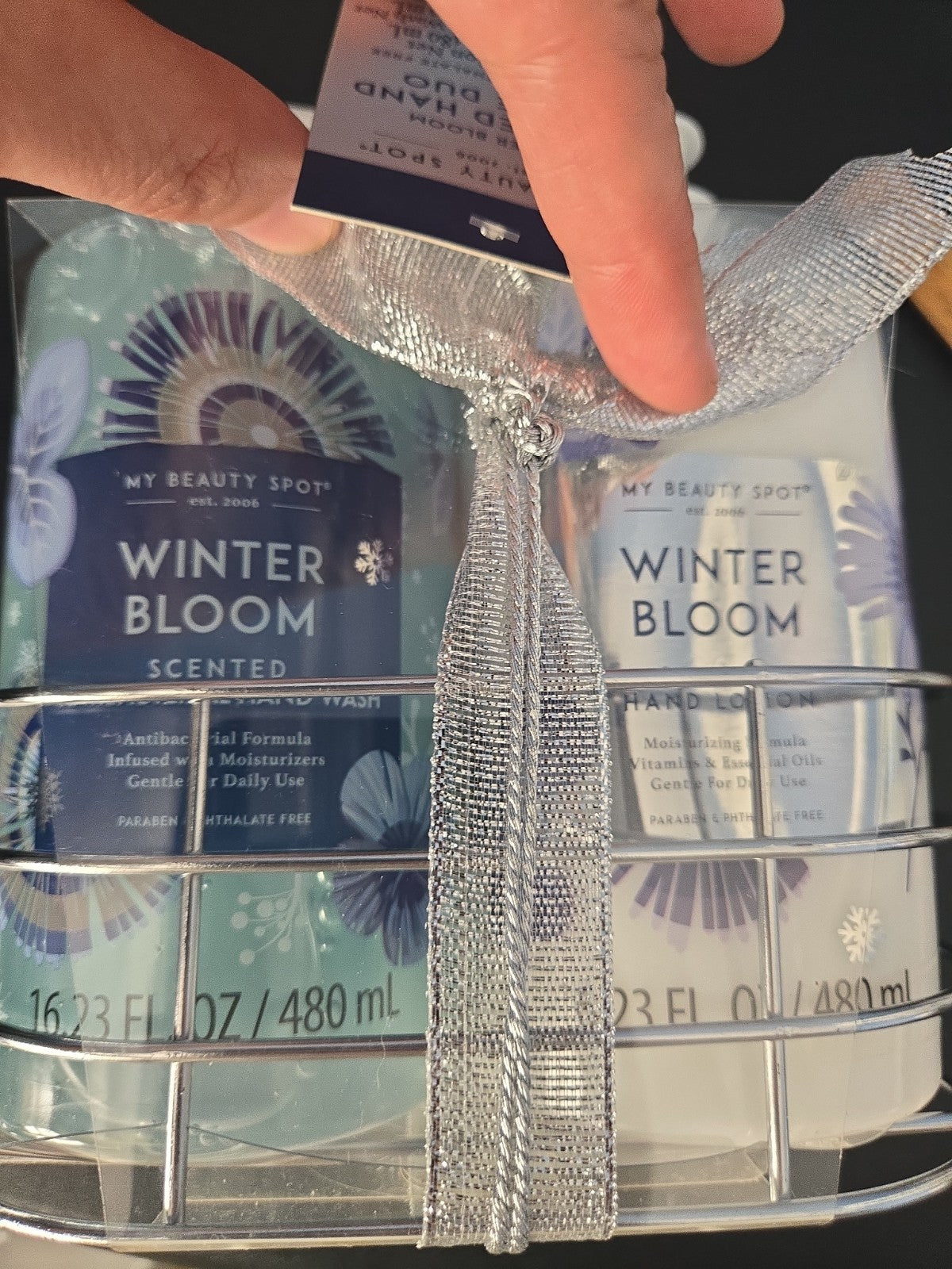 Winter Bloom Hand Care Duo Set - Soap & Lotion 16.2oz Each Gift Pack