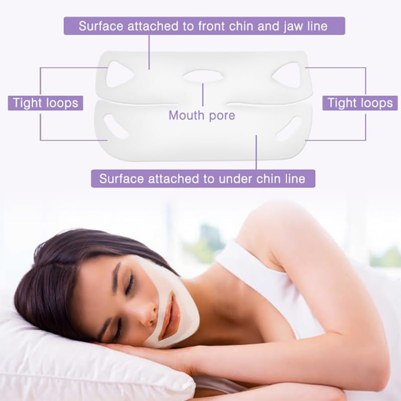 Chin Lifting Mask - Double Chin & Jawline Firming Treatment