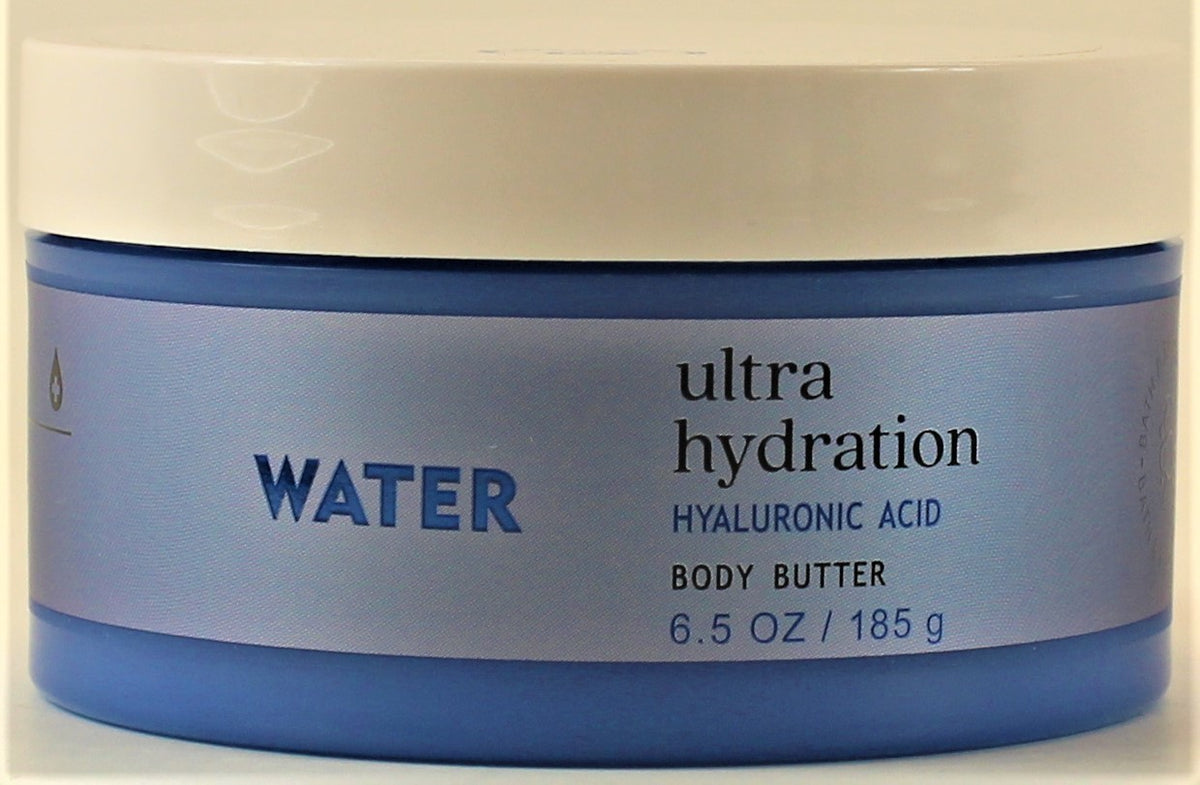 Bath & Body Works WATER Ultra Hydration Hyaluronic Acid Butter 6.5oz