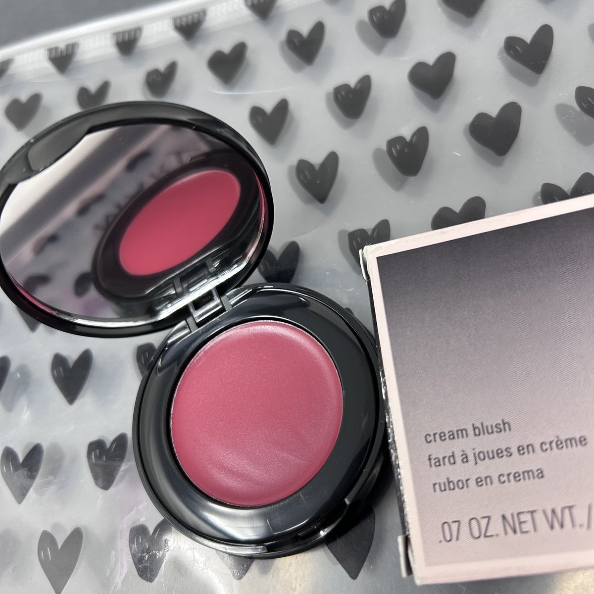 Mary Kay Cream Blush Cranberry Full Size - Rare & HTF New In Box