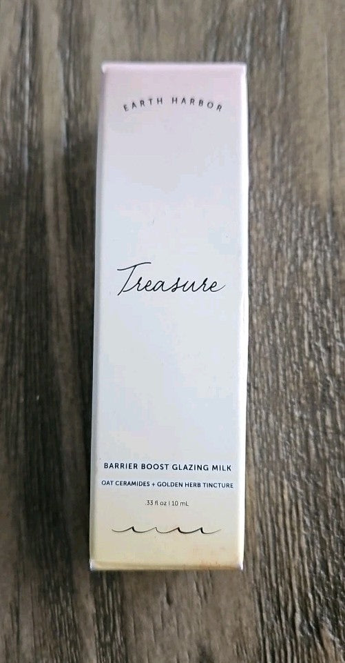 Earth Harbor Treasure Barrier Boost Glazing Milk 0.33 fl oz - 2 Pack