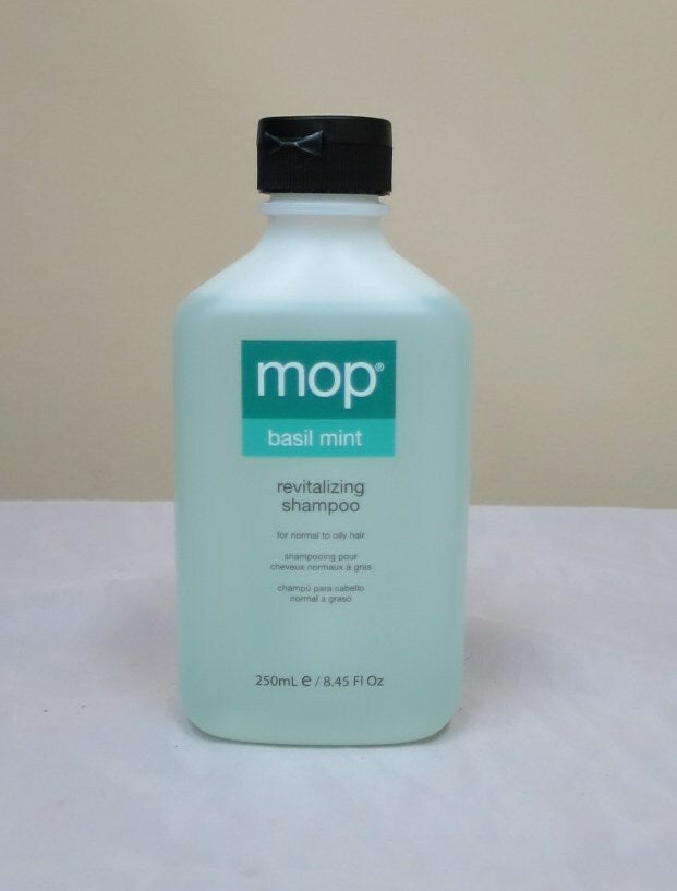 Revitalizing Shampoo for Normal to Oily Hair - Basil Mint Sage Extracts 8.5 OZ