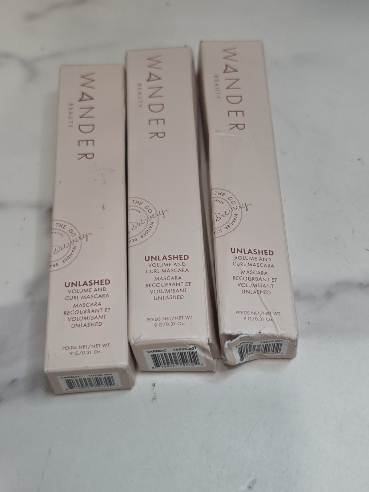 Volumizing Curl Mascara - Wander Unleashed Full Size 9G, Set of 3
