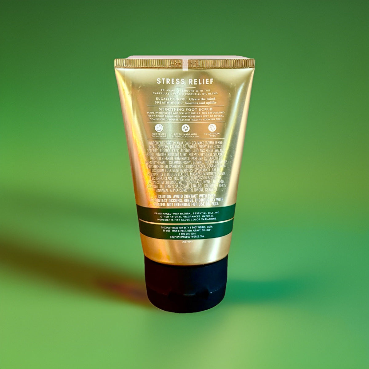 Bath & Body Works Aromatherapy Stress Relief Smoothing Foot Scrub 4