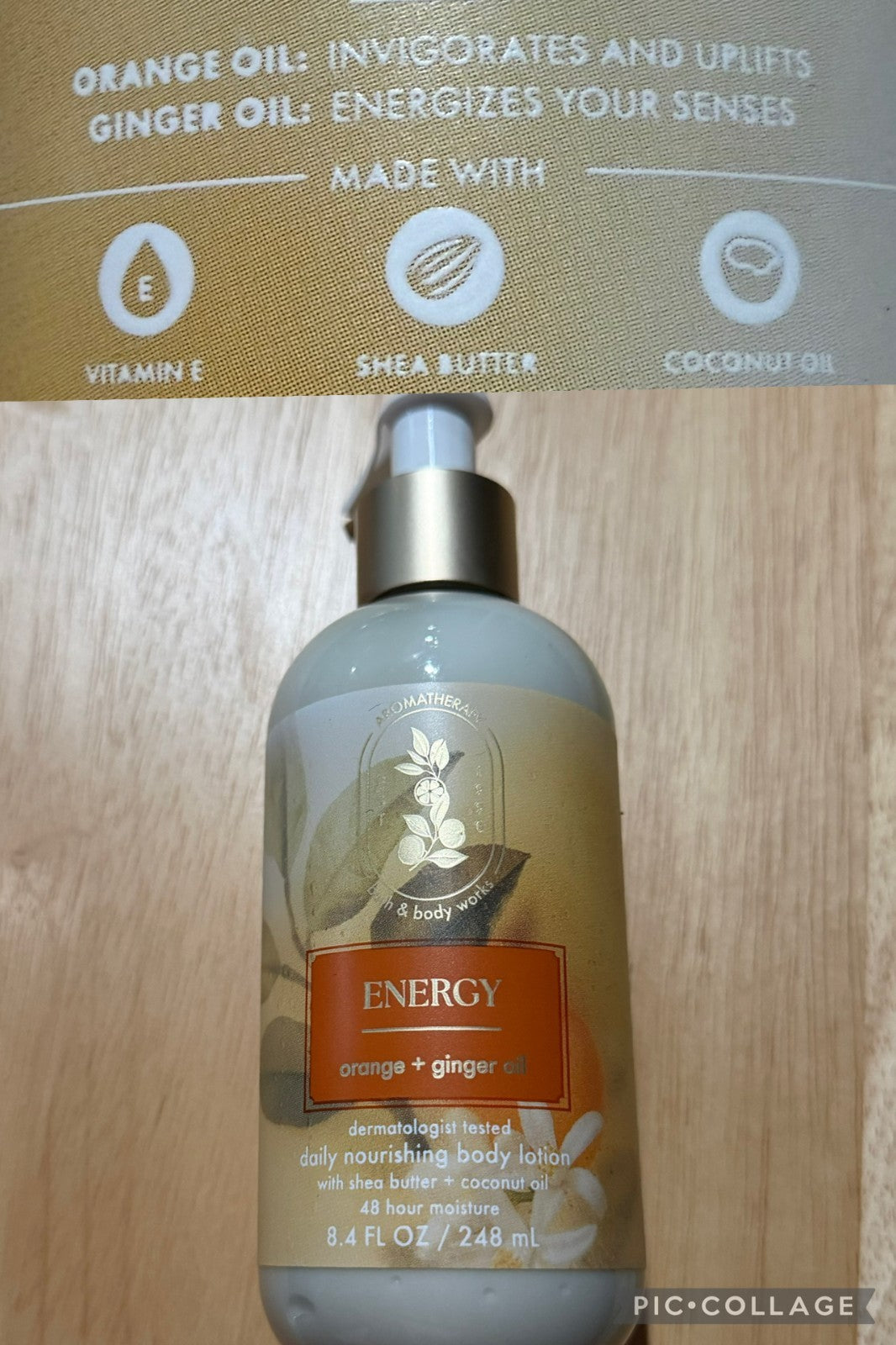 Aromatherapy Shea Butter & Coconut Oil Lotion 8.4oz