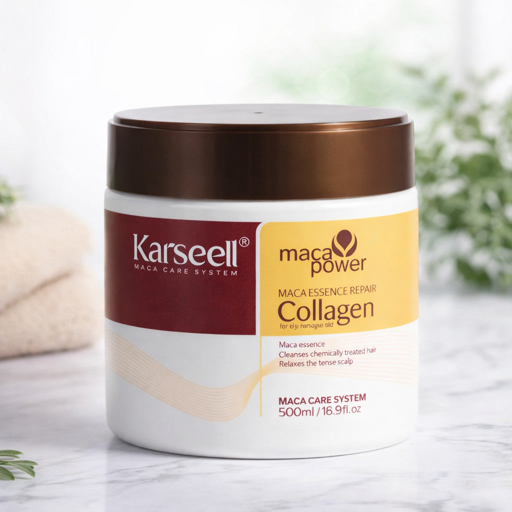 Collagen Hair Mask Deep Conditioning Treatment for Dry Damaged Hair 500ml