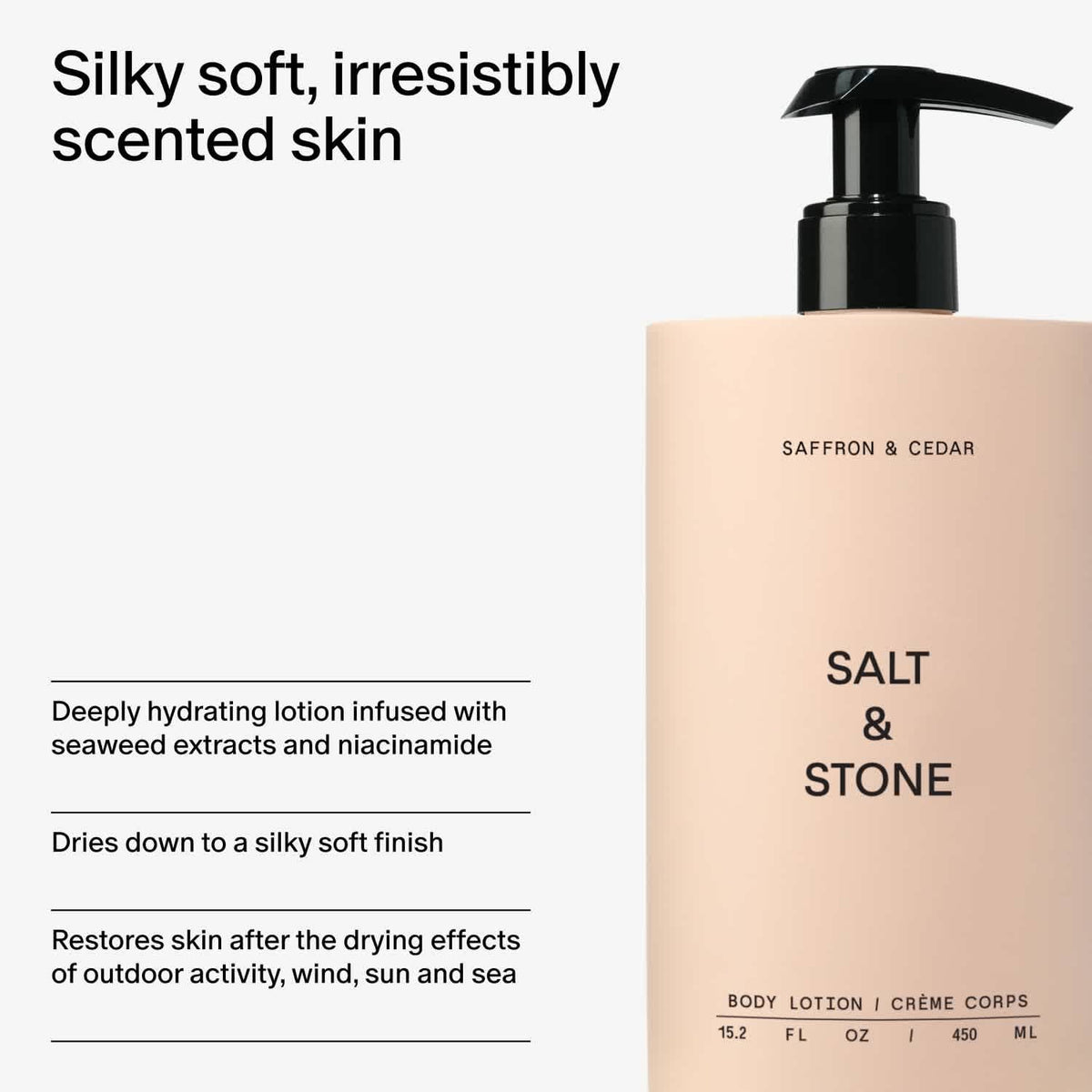 Saffron and Cedar Body Lotion 15.2 oz