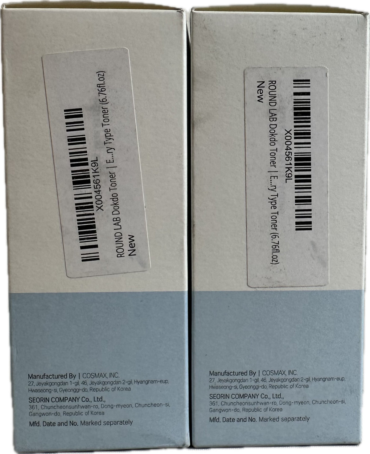 Round Lab 1025 Dokdo Toner 200ml Hydrating Skin Care for Sensitive Skin