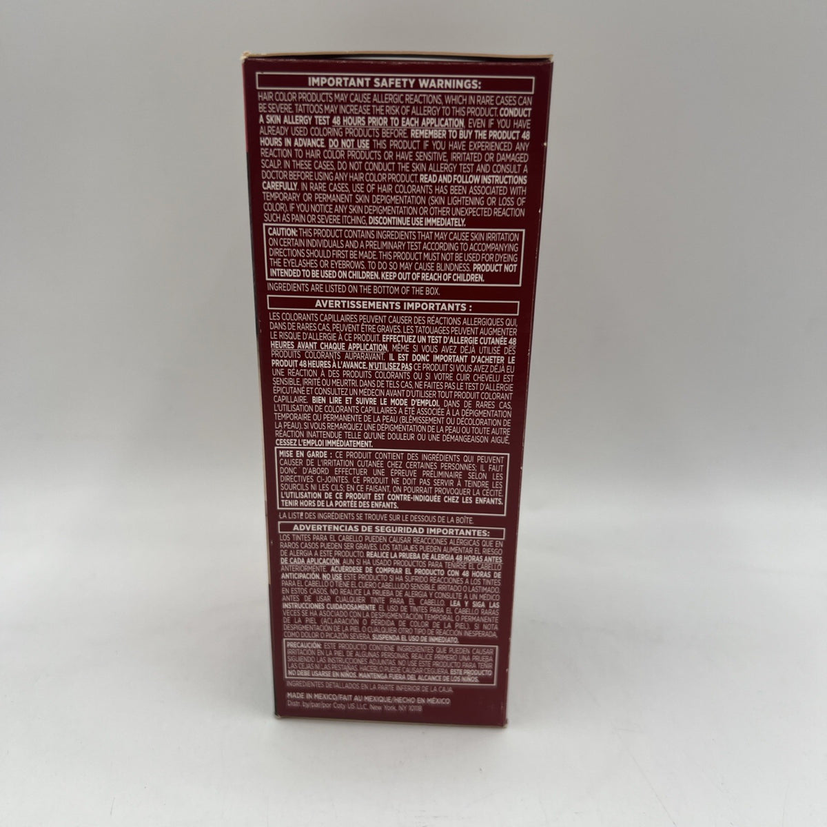 Vidal Sassoon Hair Color 5VR - 3 Pack