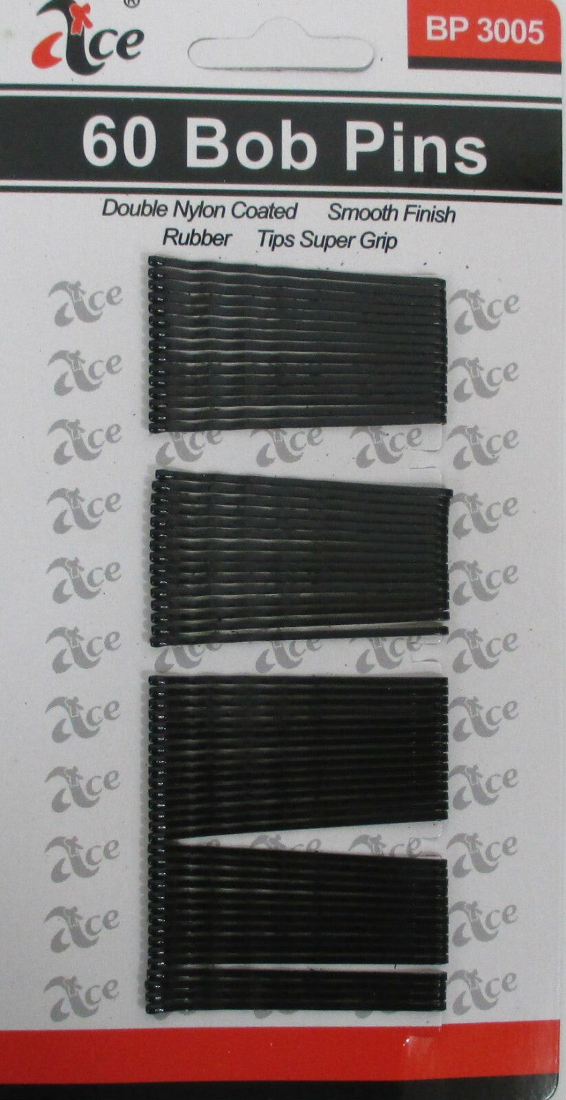 Hair Styling Boppins Pack of 2 - 1.75" Regular & 2.75" Jumbo Sizes, Double Coated