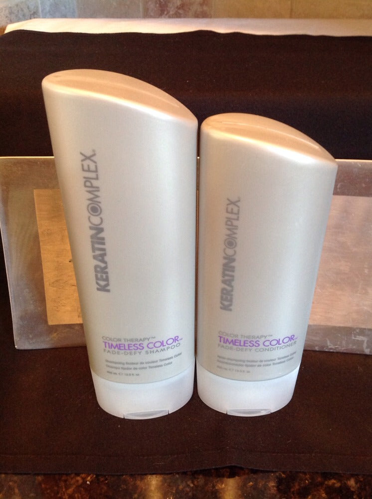 Keratin Complex Timeless Color Shampoo & Conditioner Duo 13.5oz for Hair Color Protection