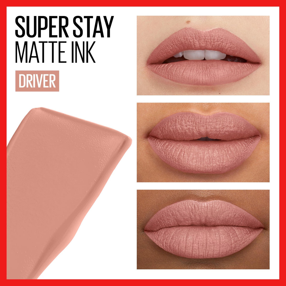 Long Lasting Liquid Matte Lipstick - Nude Shade, 0.17 oz