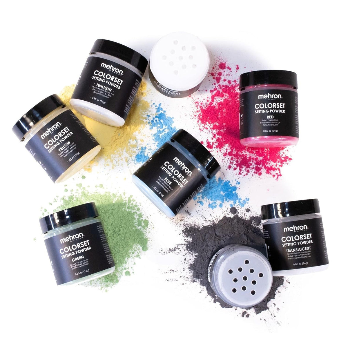 Translucent Setting Powder for Face & Body Makeup - Cosplay, Face Paint, Long-Lasting Finish