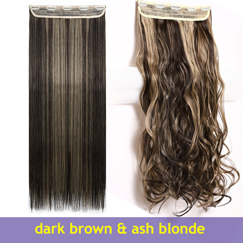 Full Head Clip-In Hair Extensions - Natural Human Hair for Long Thick Hair