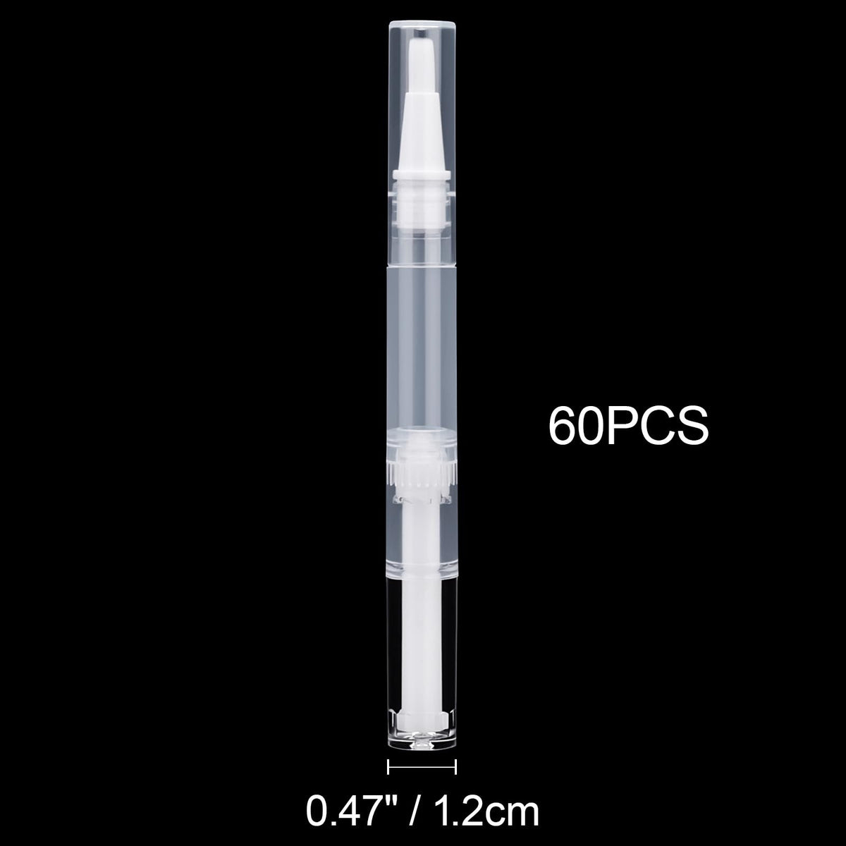 10 Pack 3ml Refillable Nail & Lip Oil Applicator Pens with Brush Tip