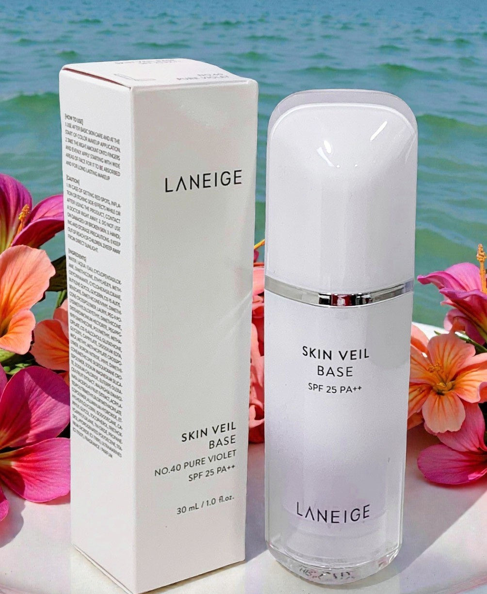 Laneige Skin Veil Base No.40 Pure Violet SPF25 PA++ 30ml Brightening Primer