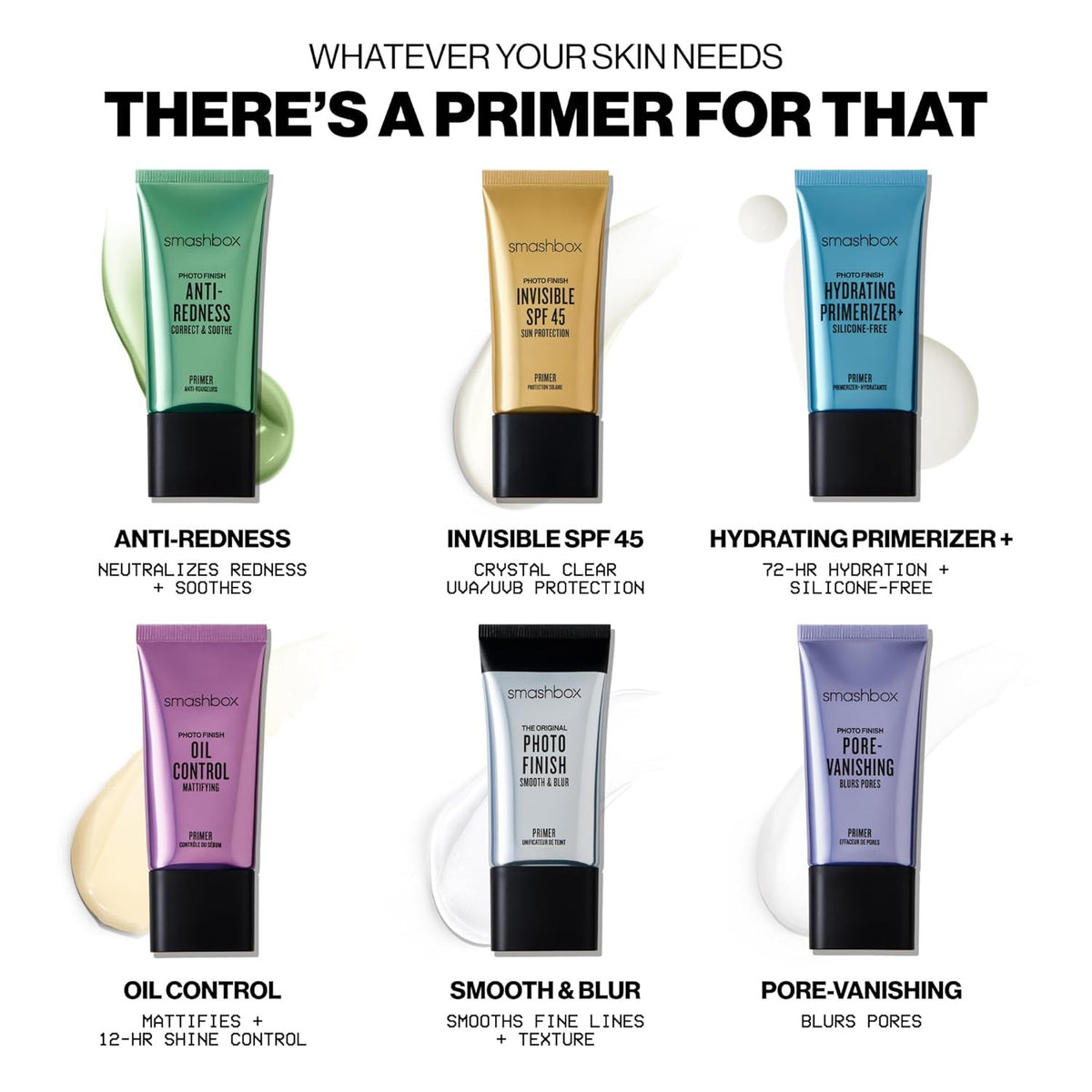 Face Primer Makeup Blur & Smooth Base - Instantly Creates Flawless Finish