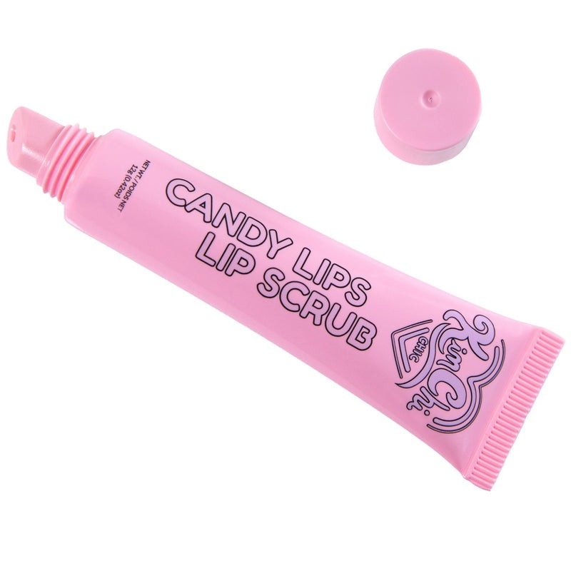 Lip Scrub - Minty Kisses Candy Lips Exfoliator with Vitamin E & Jojoba Oil - 0.42 oz