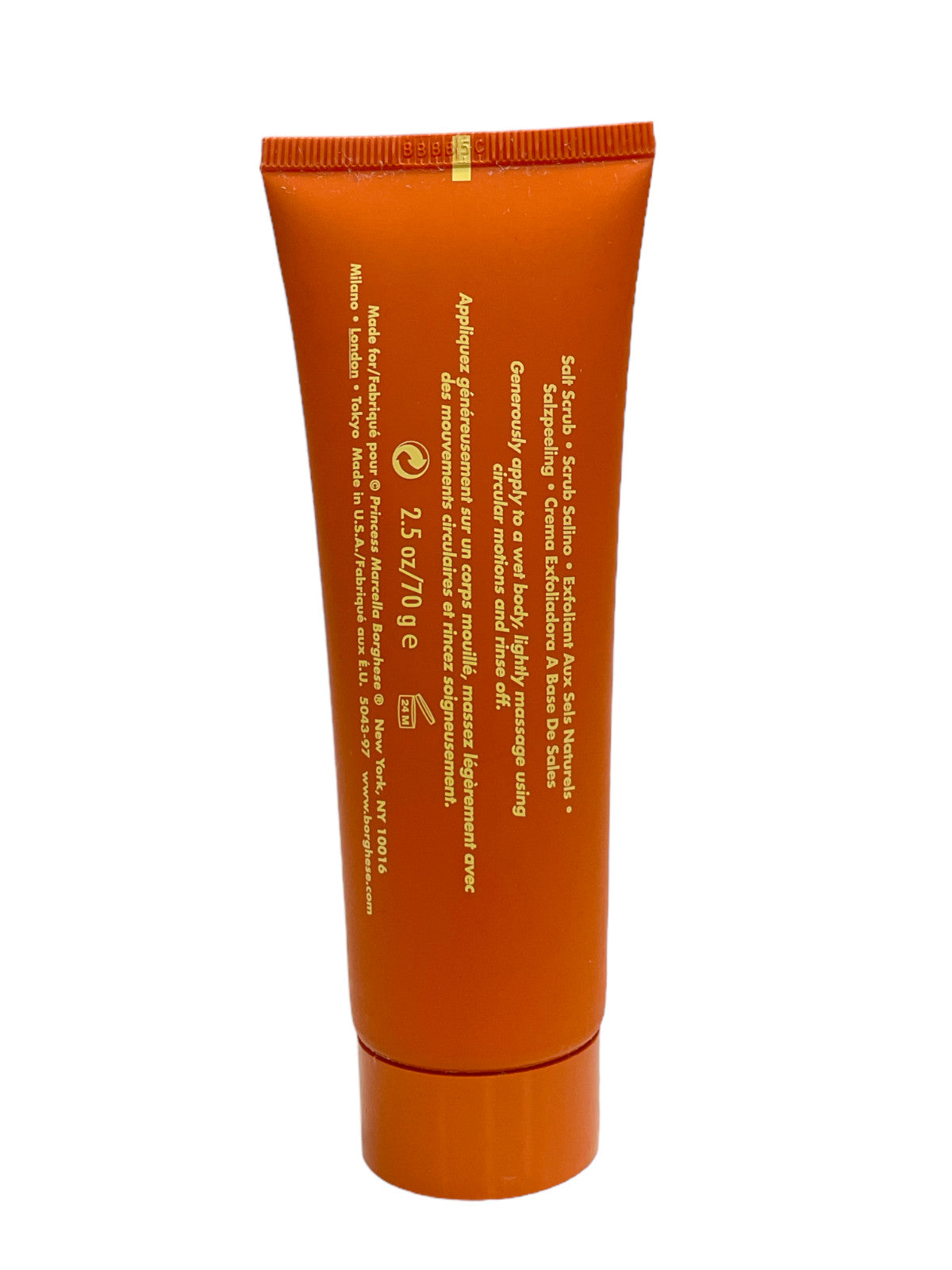 Borghese Salt Scrub (2.5oz/70g) Apply To A Wet Body (New