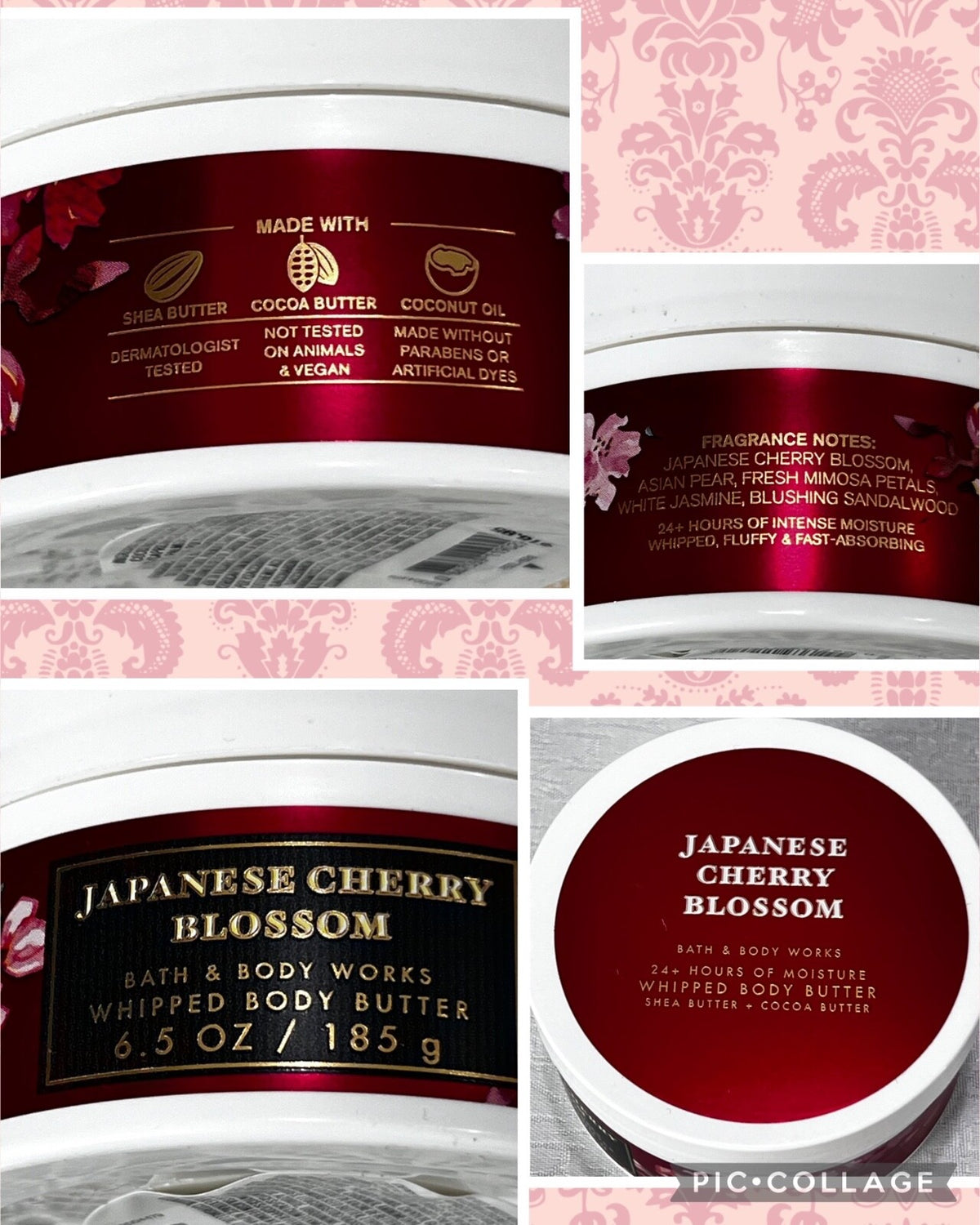 Body Butter Cream Moisturizer - Multiple Scents, 6.5-8 oz
