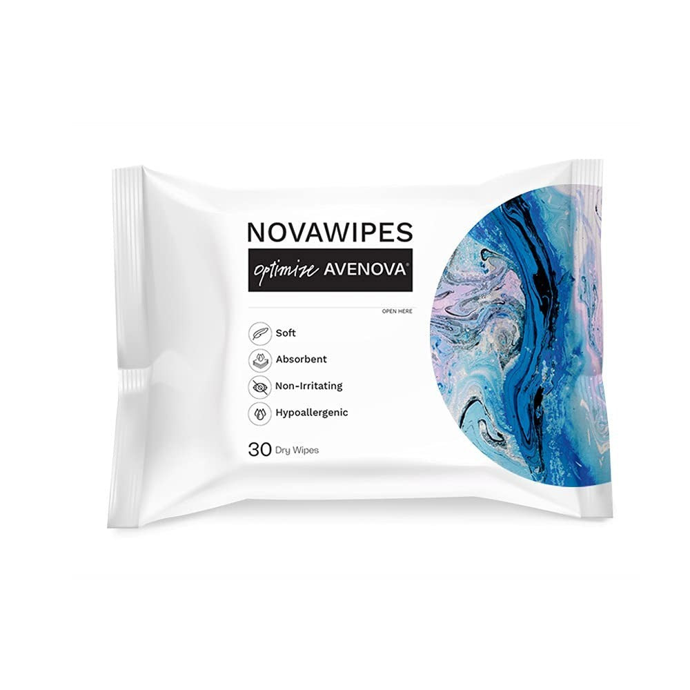 Large Eyelid Wipes for Eye Hygiene - Hypoallergenic, 30-Count