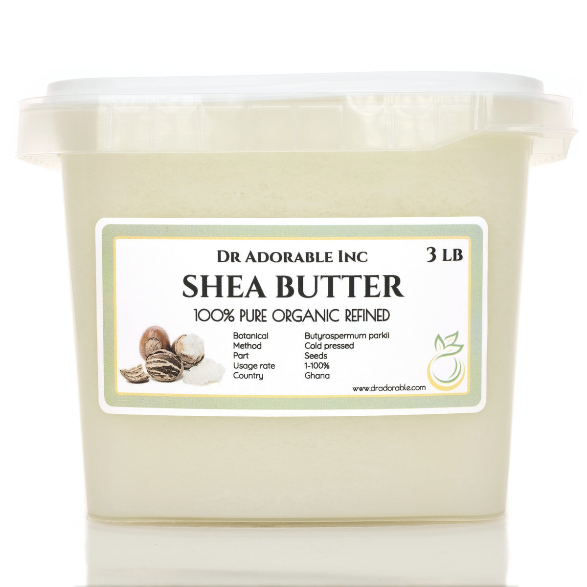 Organic Shea Butter - Pure Refined Natural Moisturizer
