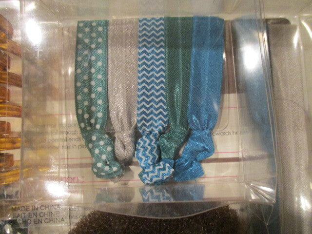 AVON Hair Essentials Kit 62 Pieces For Dark 5 Elastic Ties/3 sm Claws