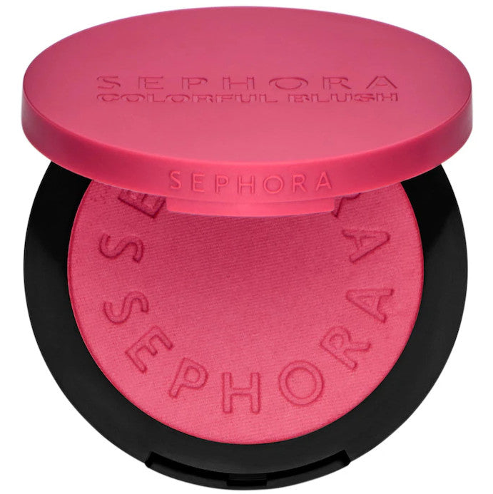 Colorful Blush - Vegan Pressed Powder with 7 Shades, Medium Coverage
