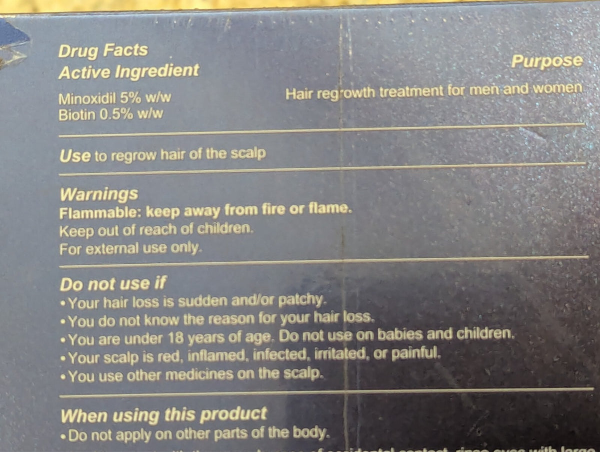 Hair Regrowth Treatment Aerosol Foam 4.22 oz