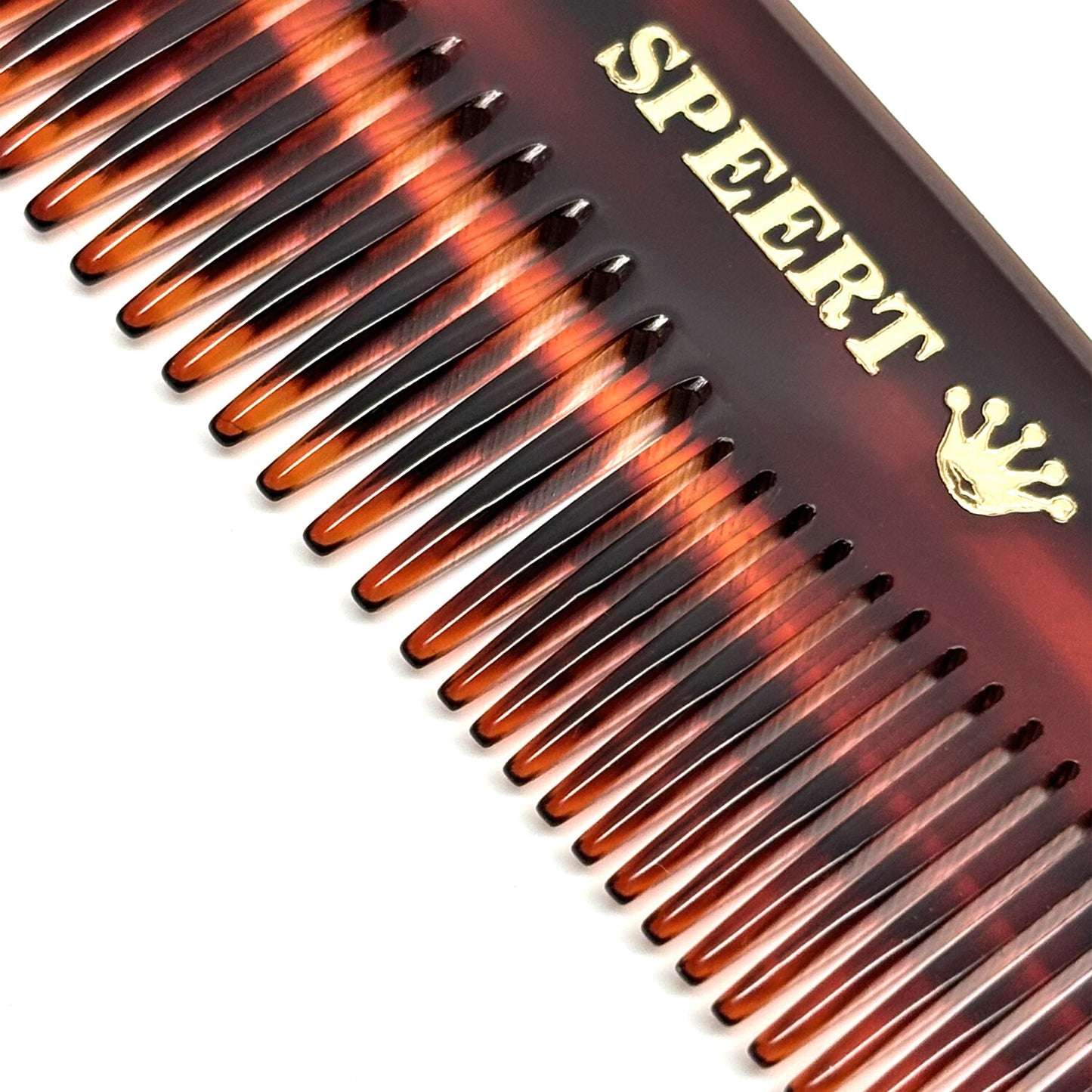 Handmade Swiss Tortoise Shell Comb 5 Inch Style #8 Havana Brown