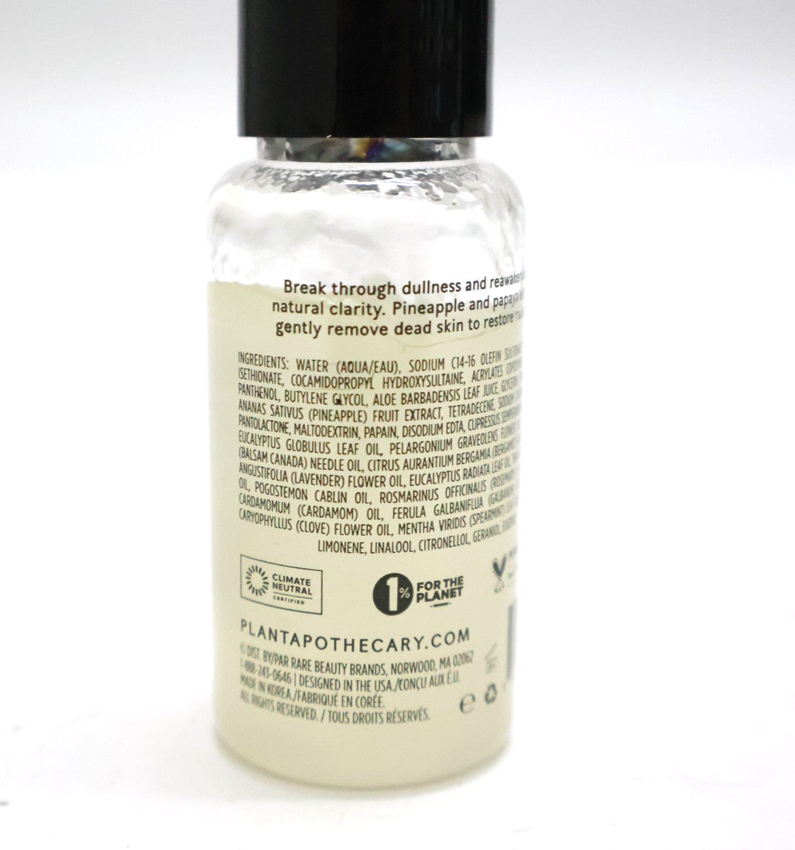 Plant Apothecary Cloud Break Enzyme Facial Cleanser Set - 10 x 30ml Travel Size