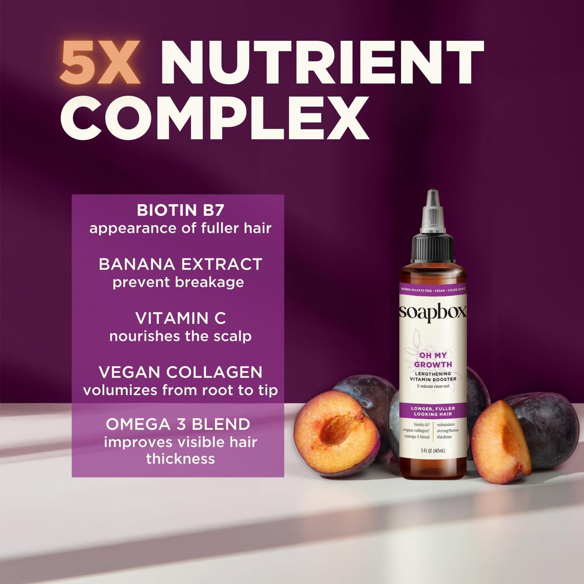 Hair Thickening & Volumizing Treatment - 5 Min Biotin Booster