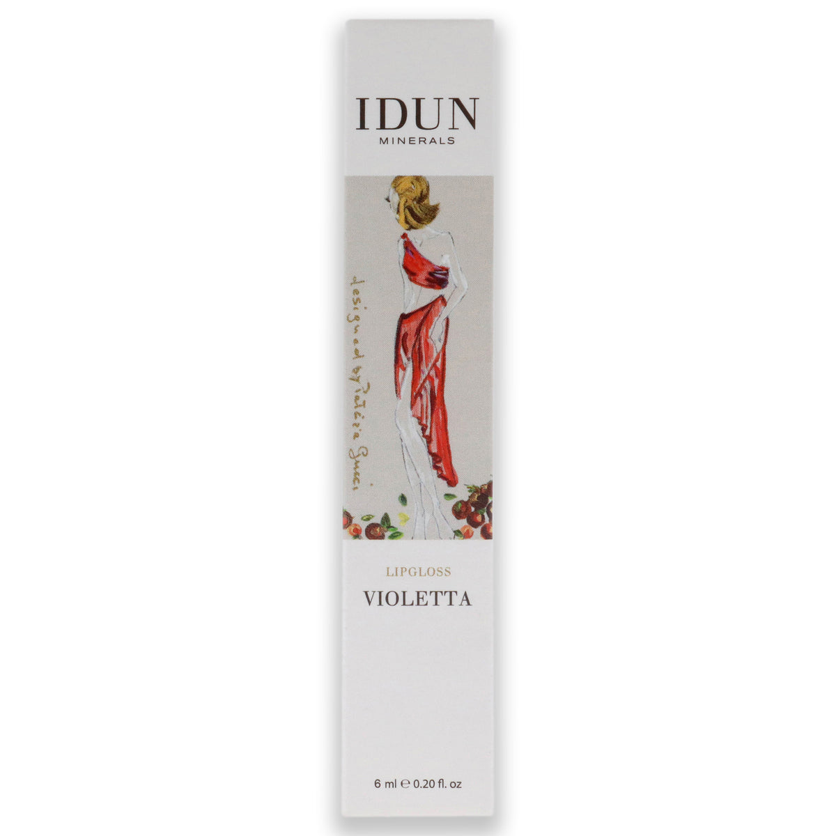 Hydrating Mineral Lip Gloss with Nordic Cloudberry & Vitamin E - Violetta