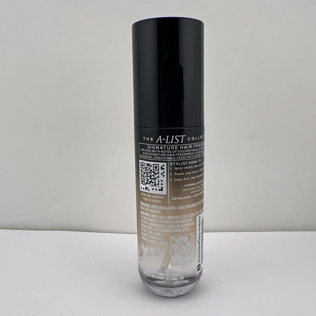 Hair Fragrance Spray - Golden Vanilla & Sandalwood for Shine & Freshness