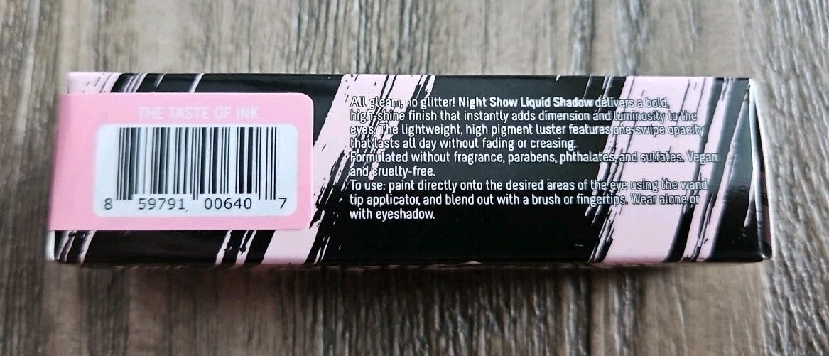 Half Caked Night Show Liquid Eye Shadow - Ink Color, 0.07 fl oz