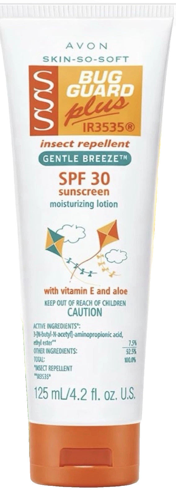 Bug Guard Plus IR3535 Sunscreen Lotion SPF 30 - 4.2oz