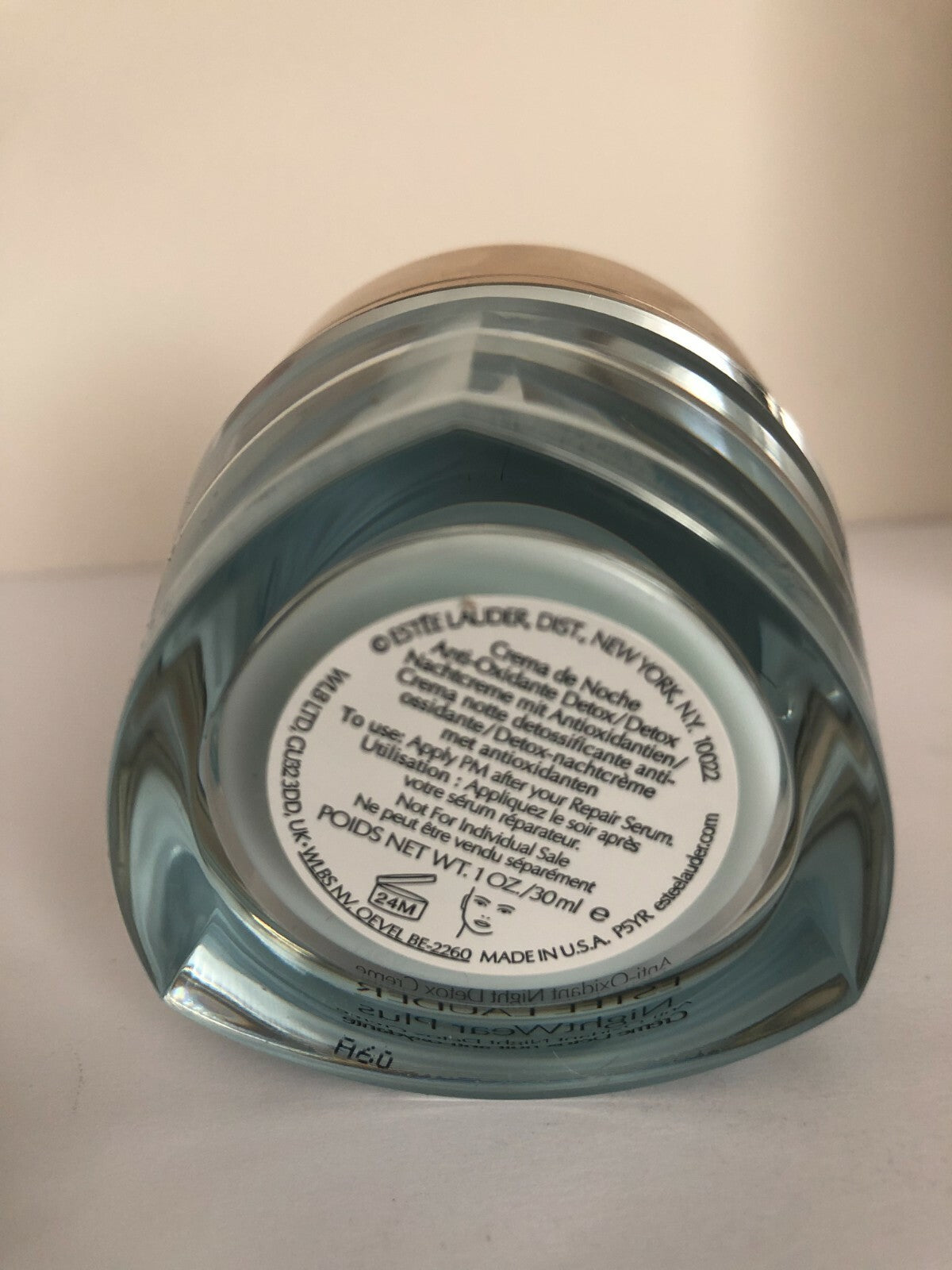 Estee Lauder NightWear Plus Anti-Oxidant Night Detox Cream 1 oz - New