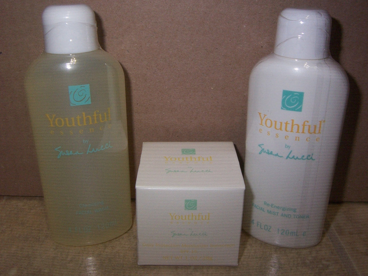 Facial Mist, Toner & Sunscreen Set - 4oz & 1oz Packaged Products